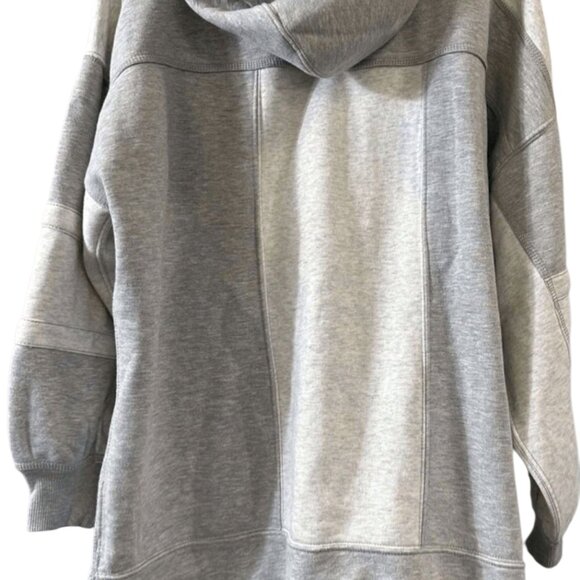 New Free People MOVEMENT Triple Threat Hoodie $168 X-SMALL Gray Slouchy - Picture 6 of 7
